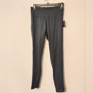 PBX Pro dark navy high controlled waist athletic leggings with pockets NWT